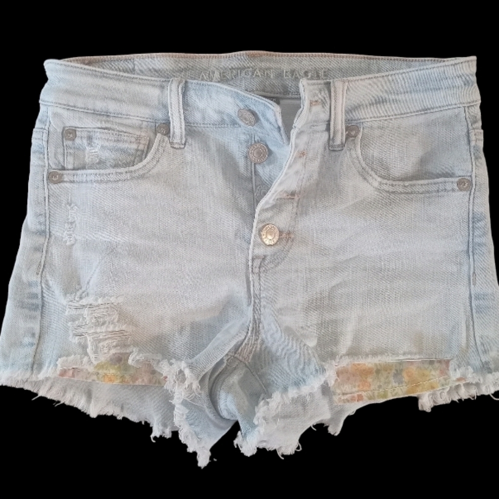 American eagle Denim shorts size 2